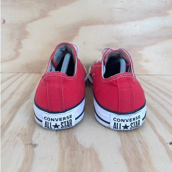 Converse All Star - Chuck Taylor Ox Low - Sneakers - Red - Men's - 12 - M9696 - Picture 6 of 9